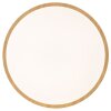 Brilliant LED ceiling light Teranon, round light-wood-colored rim, 3000 Kelvin warm white