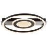Brilliant LED ceiling light Maureen, round rings, memory function, 3000 Kelvin warm white