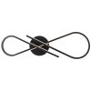 Brilliant LED ceiling light Hinton with loop design, dimmable, 3000 Kelvin warm white
