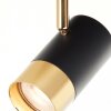 Brilliant ceiling spotlight Vigolo, 2 separately rotating heads, 3000 Kelvin warm white