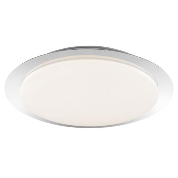 Brilliant flat LED ceiling light Vittoria, adjustable colour temperature 2700-6500 Kelvin