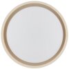 Brilliant flat round LED ceiling light Sonora in beige, 3000 Kelvin warm white
