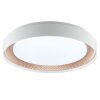 Brilliant LED ceiling light Waldo, remote-dimmable, adjustable light colour 3000-6500 Kelvin