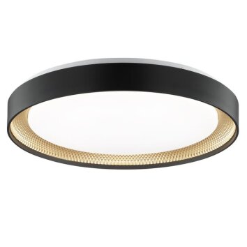 Brilliant LED ceiling light Waldo, remote, adjustable colour temperature 3000-6500 Kelvin