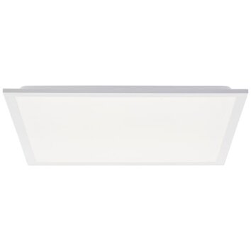 Brilliant LED ceiling panel Trevis with a flat white face, 4000 Kelvin neutral white