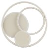 Brilliant LED ceiling light Runda, memory function, warm white 3000 Kelvin, layered rings