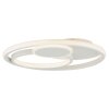 Brilliant white LED round ceiling light Runda, memory, 3000 Kelvin warm white