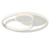 Brilliant white LED round ceiling light Runda, memory, 3000 Kelvin warm white