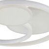 Brilliant white LED round ceiling light Runda, memory, 3000 Kelvin warm white