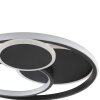 Brilliant LED round ceiling light Runda, 3000 Kelvin warm white, memory function