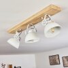 SVANFOLK Ceiling Light brown, white, 3-light sources
