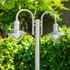 Elima lamppost stainless steel, 2-light sources