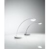 Fabas Luce HALE Table Lamp LED chrome, white, 1-light source