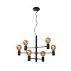 Pendant Light Lucide LEANNE black, 6-light sources