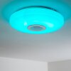 HEMLO Ceiling Light LED white, 1-light source, Remote control, Colour changer