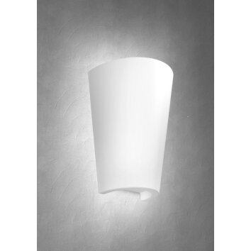 Outdoor Wall Light Mantra TEJA white, 1-light source
