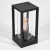 LESOTHO pedestal light black, 1-light source