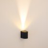 Mora Outdoor Wall Light LED black, 2-light sources