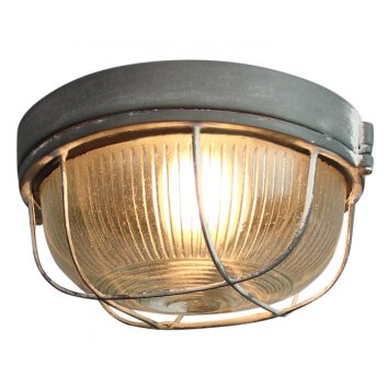 Brilliant LAUREN ceiling light grey, 1-light source