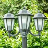 NATAL FROST Lamp Post green, black, 3-light sources