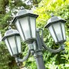 NATAL FROST Lamp Post green, black, 3-light sources