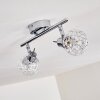KALIPURO Ceiling light chrome, 2-light sources