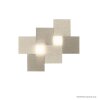 Grossmann CREO Wall Light LED Champagne, 2-light sources