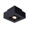 Ceiling Spotlight Lucide XIRAX LED black, 1-light source