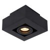 Ceiling Spotlight Lucide XIRAX LED black, 1-light source