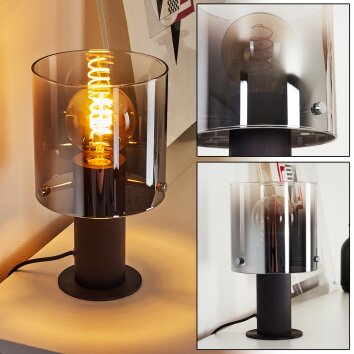 WICHITA Table lamp black, 1-light source