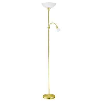 Eglo UP 2 Floor Lamp brass