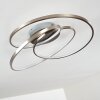 Chute Ceiling Light LED matt nickel, 1-light source