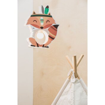 Elobra FUCHS FILIP Pendant Light orange, 1-light source