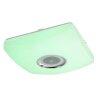Globo SQUARE Ceiling light LED white, 1-light source, Remote control, Colour changer