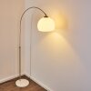 Tipitapa Floor Lamp matt nickel, 1-light source