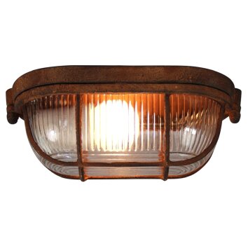 Brilliant BOBBI Ceiling light rust-coloured, 1-light source