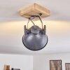 SVANFOLK Ceiling Light blue, brown, grey, white, 1-light source