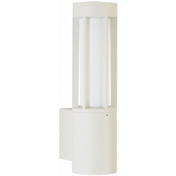 Albert 215 outdoor wall light white, 1-light source