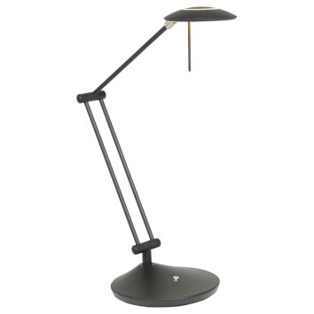 Steinhauer Zodiac Table Lamp LED black, 3-light sources
