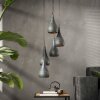 EGMOND Pendant Light brown, black, 5-light sources