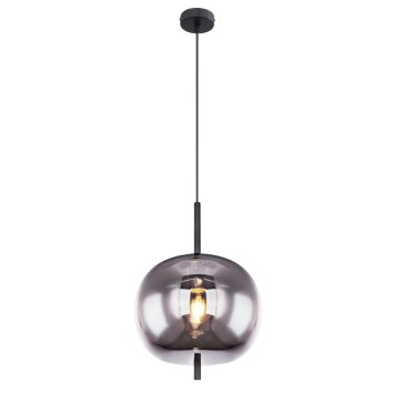 Pendant Light Globo BLACKY black, 1-light source