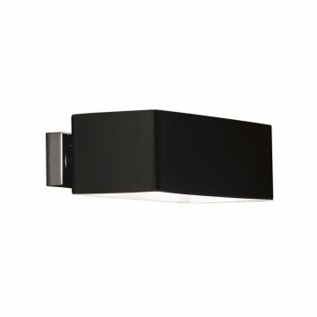 Ideal Lux BOX Wall Light black, 2-light sources