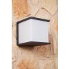 Lutec CUBE outdoor wall light anthracite, 1-light source