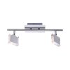 Leuchten Direkt Tony Ceiling Light LED chrome, matt nickel, 2-light sources