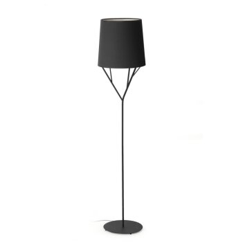 Faro Tree floor lamp black, 1-light source