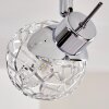 KALIPURO Ceiling light chrome, 3-light sources
