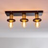 Alvesta Ceiling Light gold, brass, black, 3-light sources