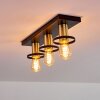 Alvesta Ceiling Light gold, brass, black, 3-light sources