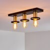 Alvesta Ceiling Light gold, brass, black, 3-light sources