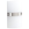 Paul Neuhaus SQUARE Wall Light stainless steel, 2-light sources